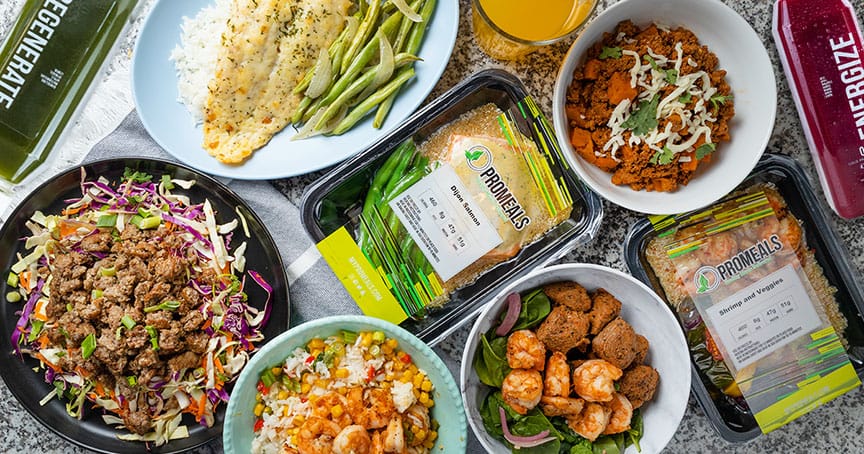 How can ProMeals support an active fitness lifestyle